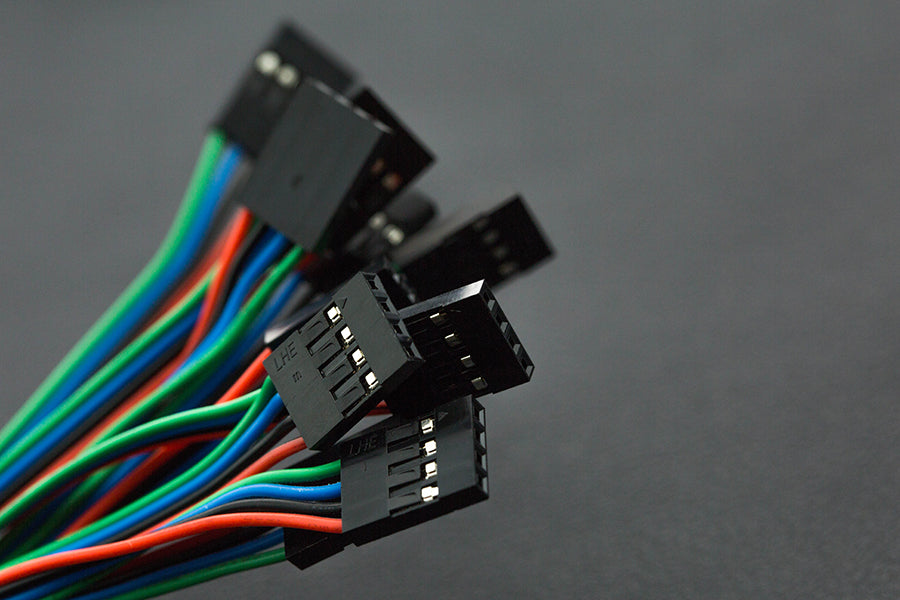 Gravity: 4Pin I2C/UART Sensor Cable (10PCS)