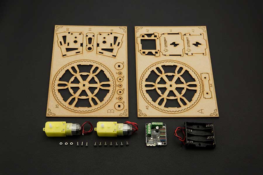 Flamewheel - A 2WD Remote Control Robot