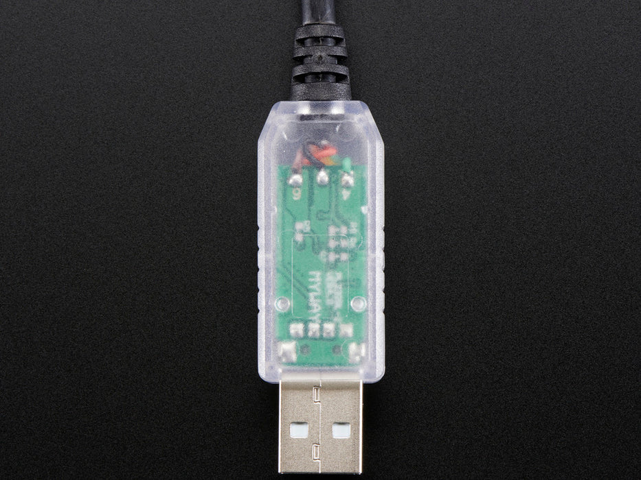 Coiled FTDI Serial TTL-232 USB Cable. 