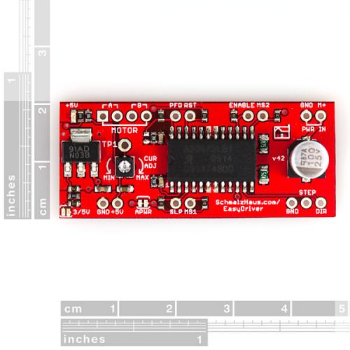 EasyDriver V4 Stepper Motor Driver — Robot Italy
