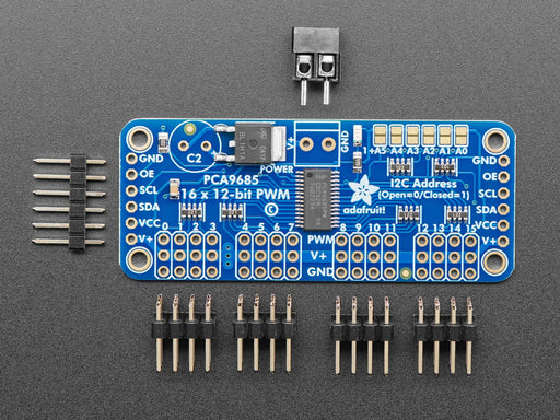 Adafruit 16-Channel 12-bit PWM/Servo Driver with I2C interface