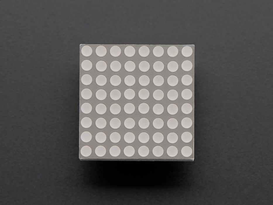 Miniature 8x8 Yellow Led Matrix.