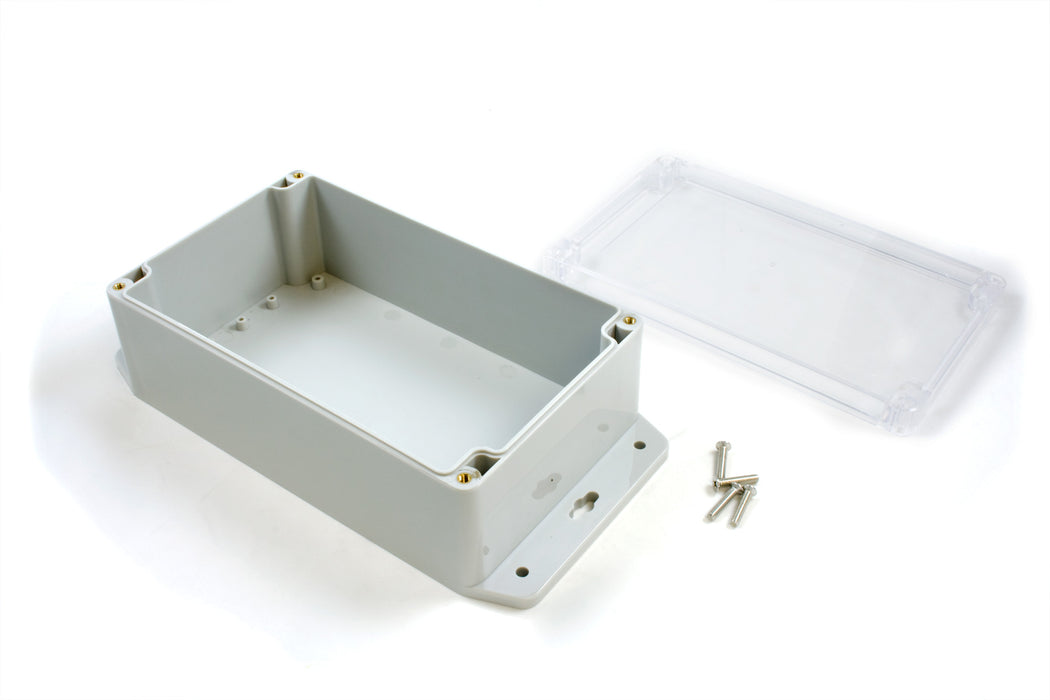 Waterproof Enclosure (200x120x75) with Transparent Lid