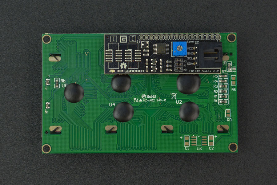 I2C 20x4 Arduino LCD Display Module