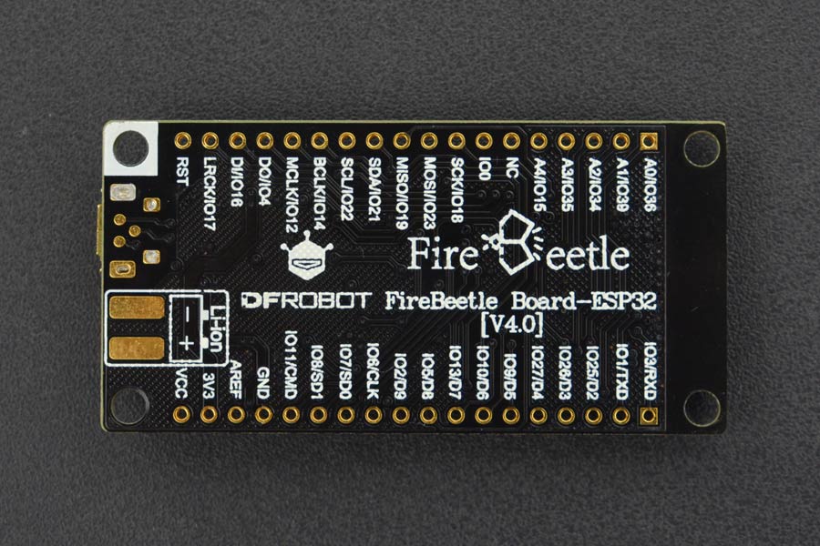 FireBeetle ESP32 IoT Microcontroller with 250+ ESP32 Tutorials (Supports Wi-Fi &amp; Bluetooth)