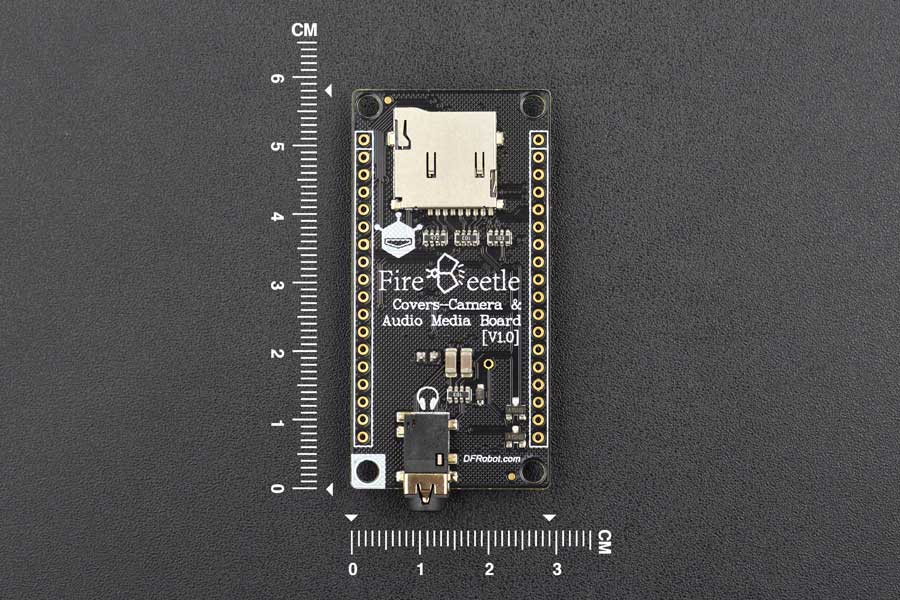 Camera&amp;Audio Media Board - FireBeetle Covers