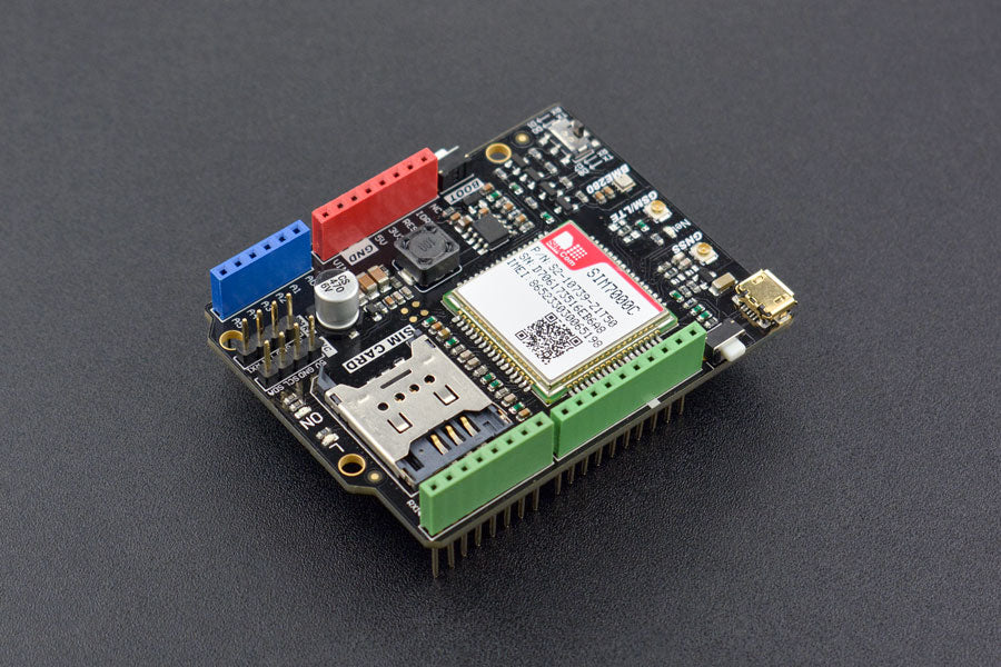 SIM7000C Arduino NB-IoT / LTE / GNSS / GPRS / GPS Expansion Shield (China)