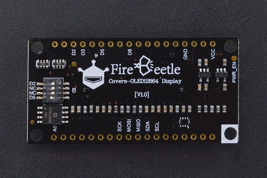 OLED128x64 Display - FireBeetle Covers