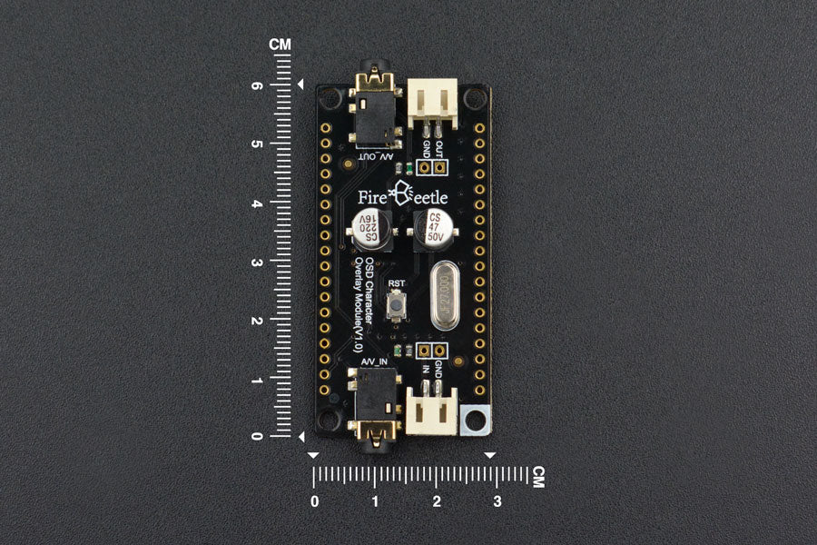 FireBeetle OSD Character Overlay Module