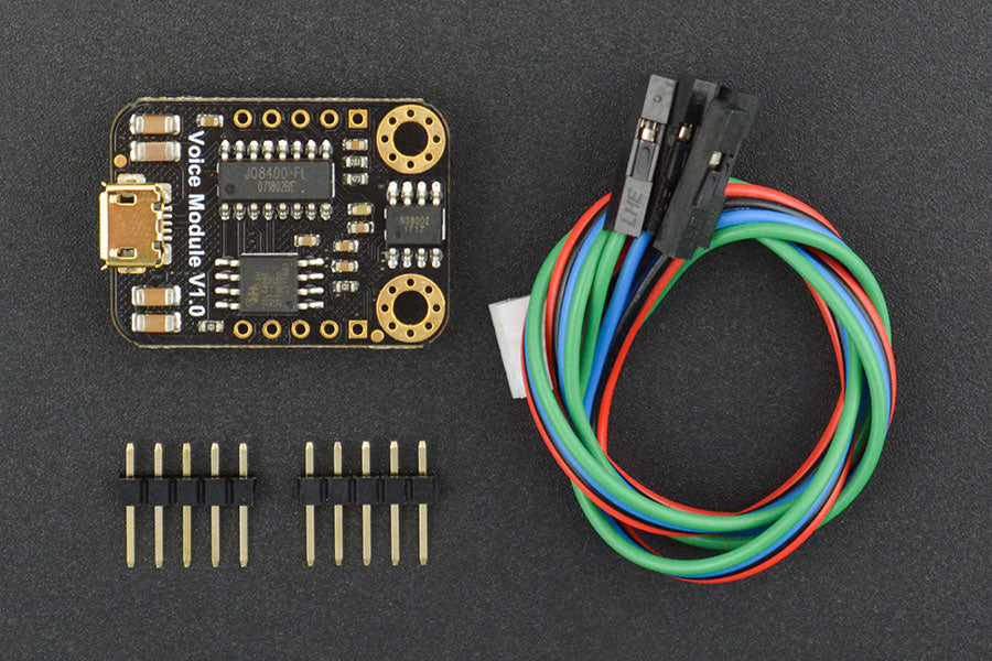 Gravity: UART MP3 Voice Module with 8MB Flash Memory