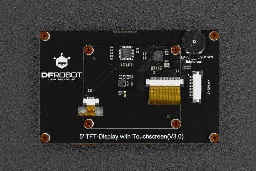 5'' 800x480 TFT Raspberry Pi DSI Touchscreen(Compatible with Raspberry Pi 3B/3B+/4B)