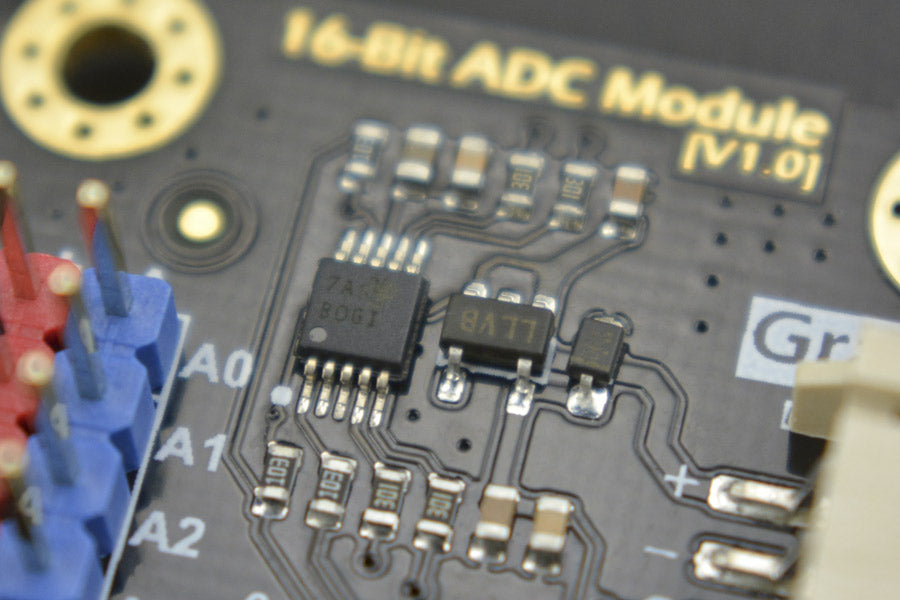 Gravity: I2C ADS1115 16-Bit ADC Module (Arduino &amp; Raspberry Pi Compatible)