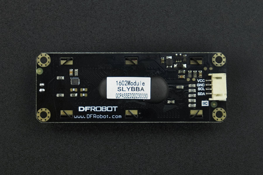 Gravity: I2C LCD1602 Arduino LCD Display Module (Green)