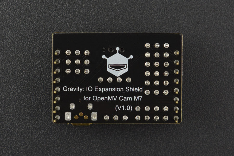 Gravity: I/O Expansion Shield for OpenMV Cam H7 &amp; H7 Plus