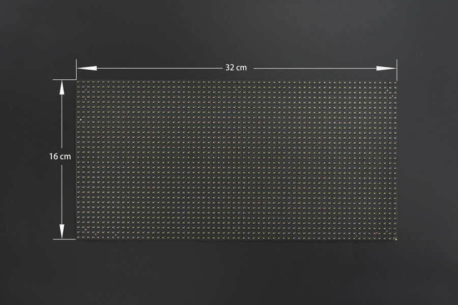 64x32 Flexible RGB LED Matrix-5mm Pitch