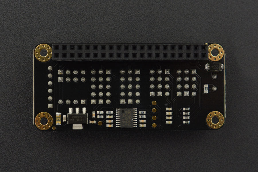 IO Expansion HAT for Raspberry Pi 5 / Zero / Zero W / 4B / 3B+