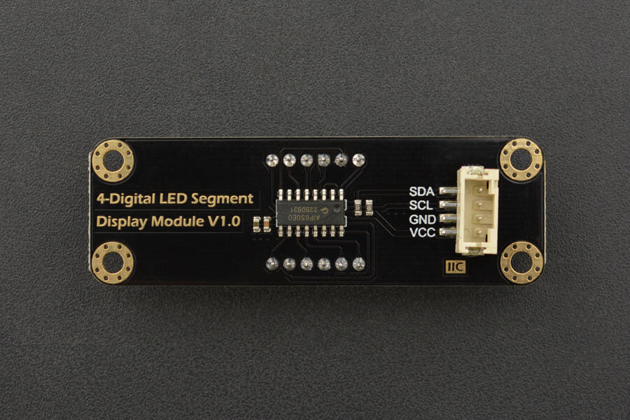 Gravity: 4-Digital LED Segment Display Module (Red)