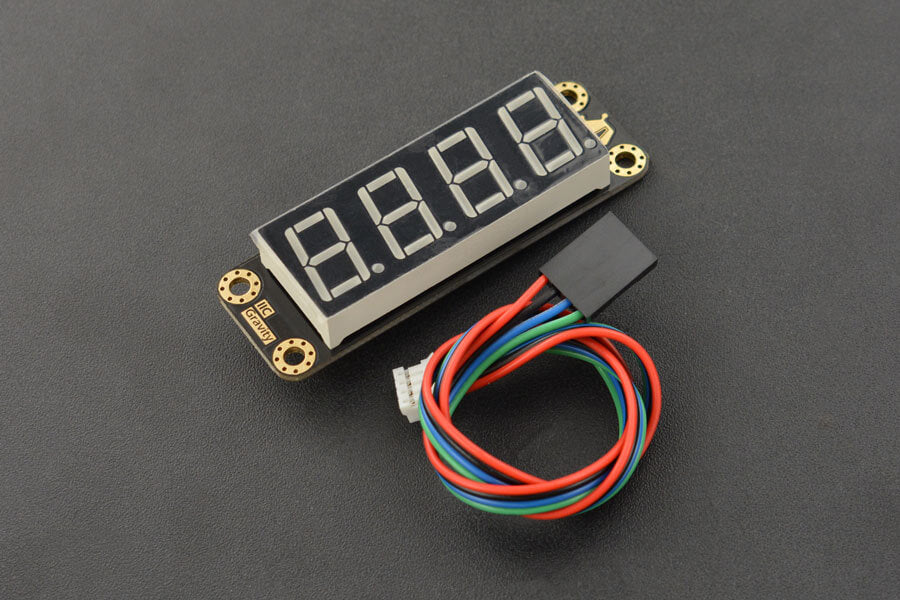 Gravity: 4-Digital LED Segment Display Module (Red)