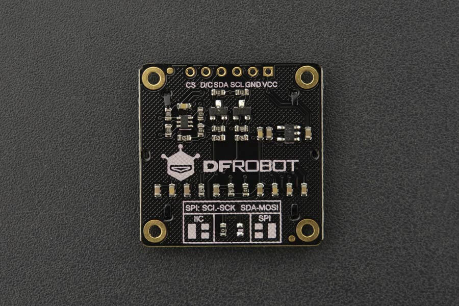 Fermion: Monochrome 0.96"; 128x64 I2C/SPI OLED Display (Breakout)