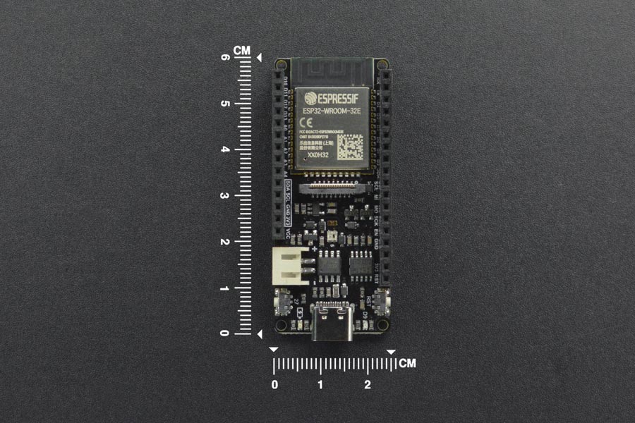 FireBeetle 2 ESP32-E IoT Microcontroller with Header (Supports Wi-Fi & Bluetooth)