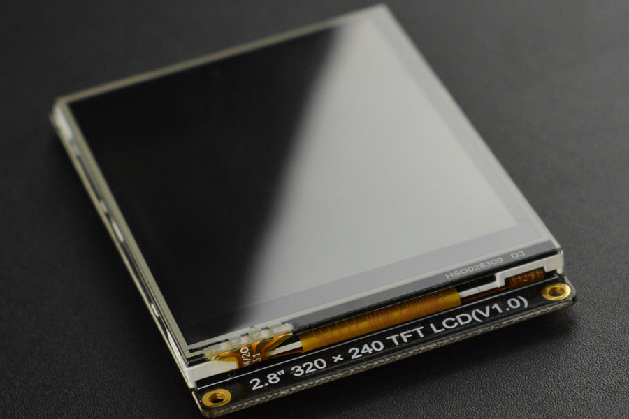 Fermion: 2.8” 320x240 TFT LCD Resistive Touchscreen with MicroSD Card Slot (Breakout)