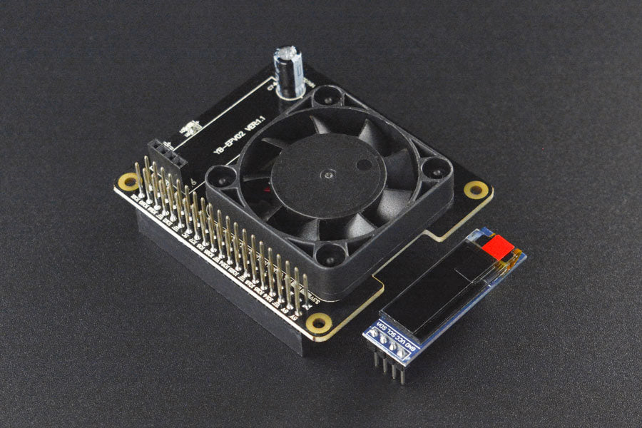 Smart Cooling Hat For Raspberry Pi 4B