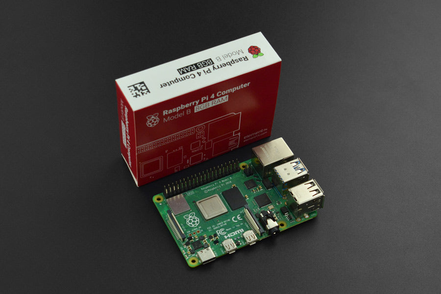 Raspberry Pi 4 Model B - 8GB with Metal Case (Dual fans)