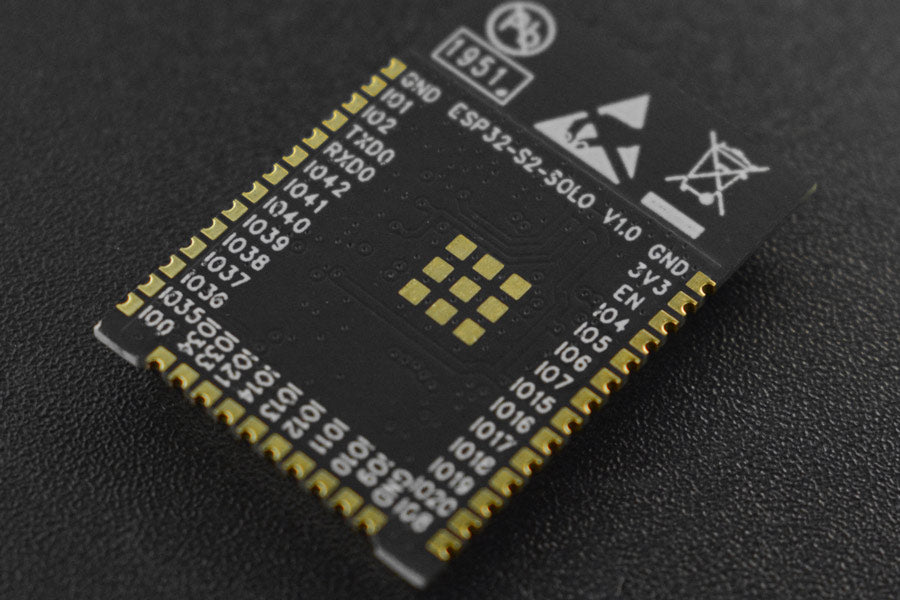 ESP32-S2- SOLO Wi-Fi Module (PCB Antenna)