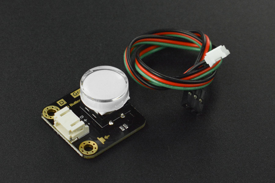 Gravity: LED Button for Arduino / micro:bit (Green)