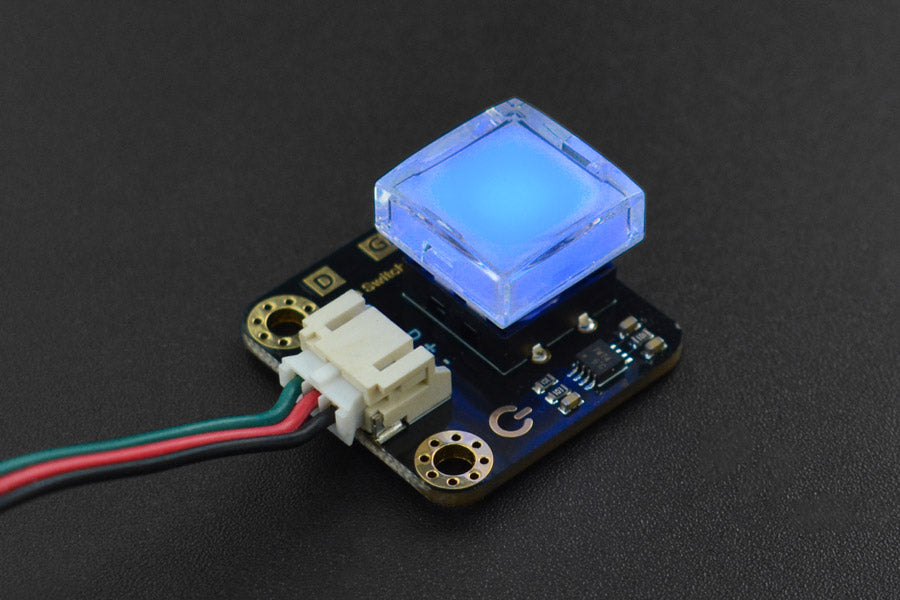 Gravity: LED Switch for Arduino / micro:bit (Blue)