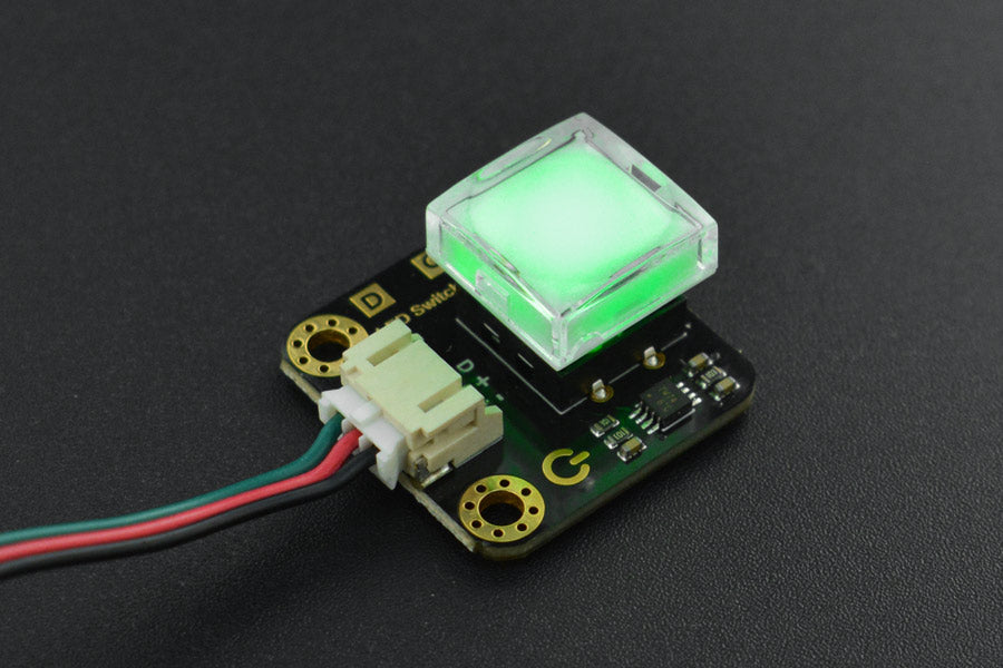 Gravity: LED Switch for Arduino / micro:bit (Green)