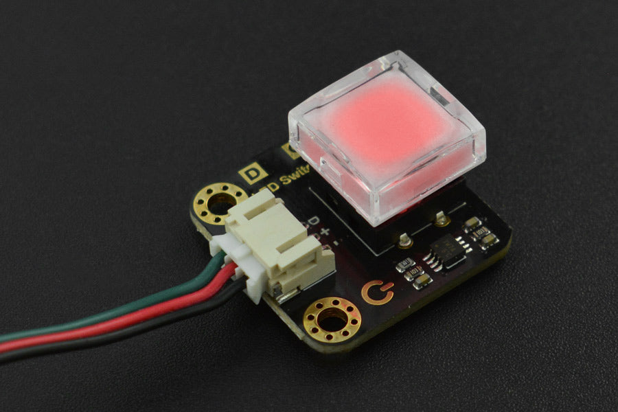 Gravity: LED Switch for Arduino / micro:bit (Red)