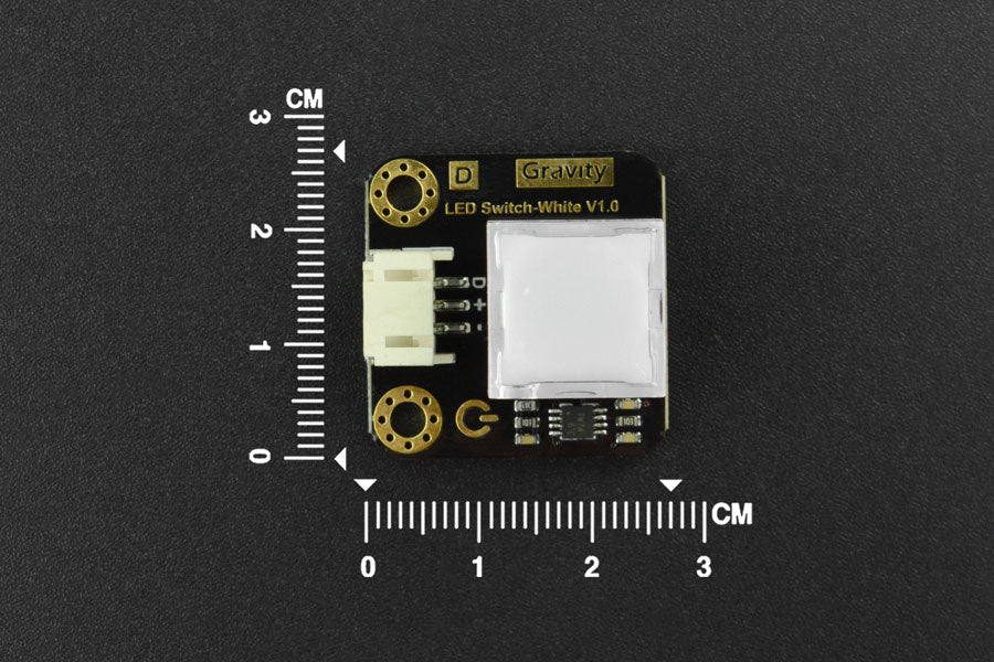 Gravity: LED Switch for Arduino / micro:bit (White)