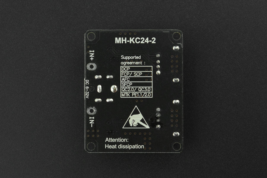 2-way Fast Charge Buck Module (Compatible with Raspberry Pi 4B & Jetson Nano)