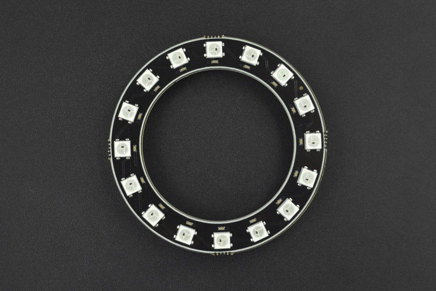 WS2812-16 RGB LED Ring Lamp