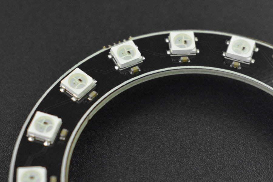 WS2812-16 RGB LED Ring Lamp