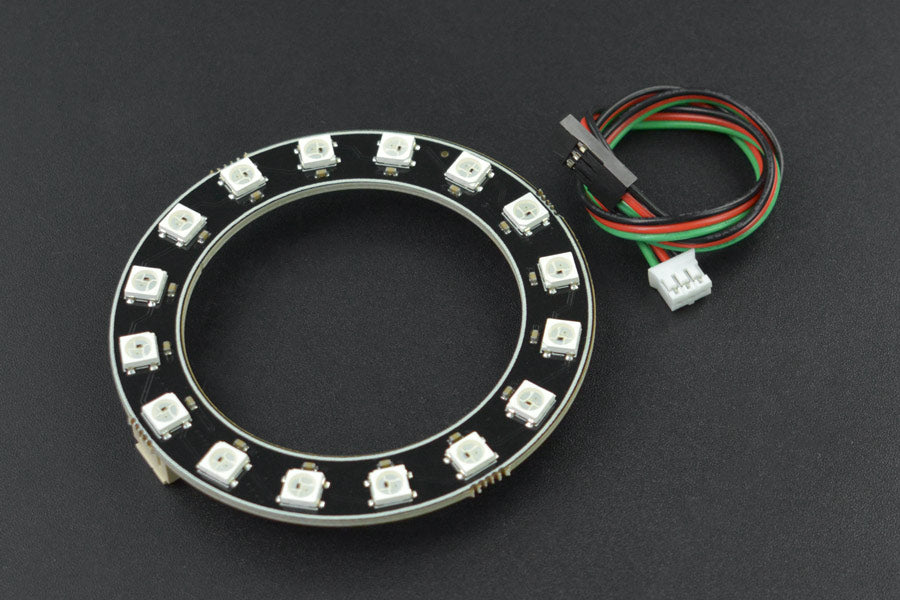 WS2812-16 RGB LED Ring Lamp