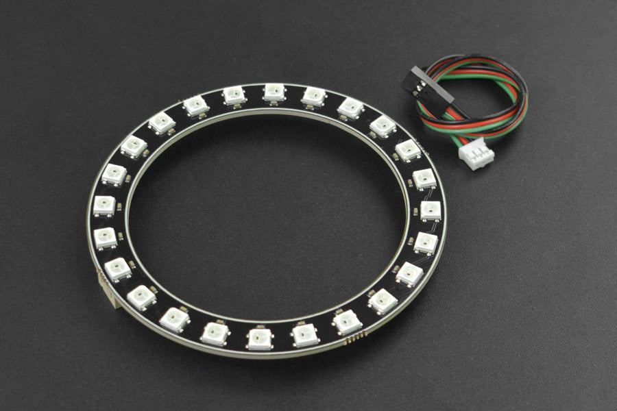 WS2812-24 RGB LED Ring Lamp