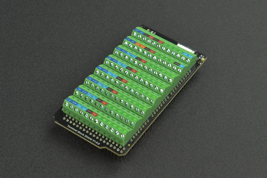 Terminal Block Shield for Arduino Mega