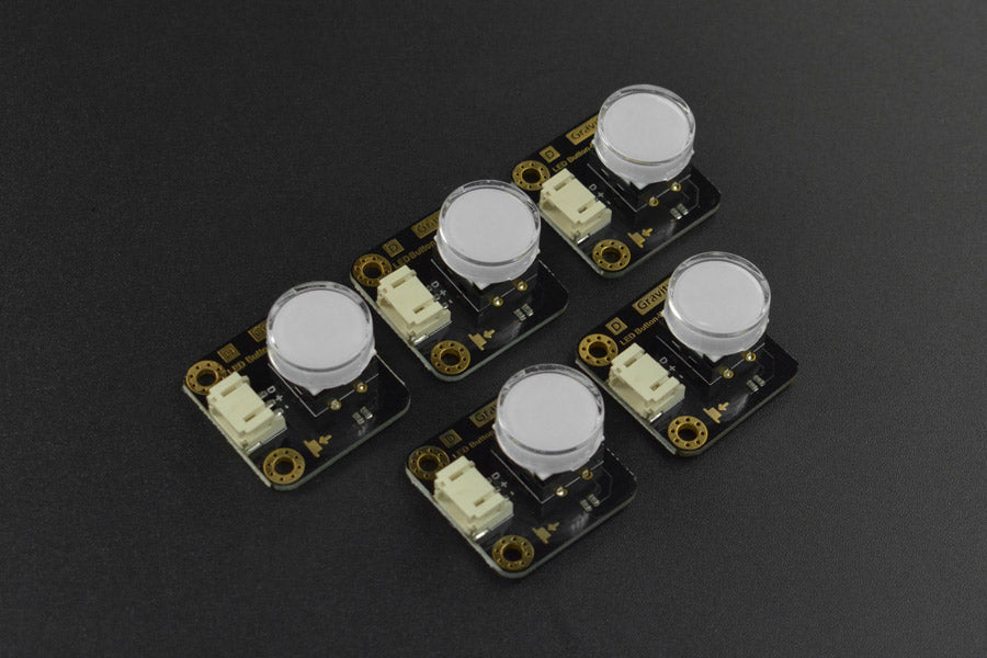 Gravity: LED Button x 5 Pack