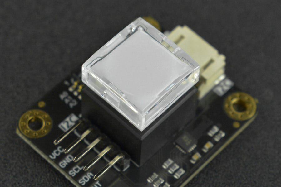 Gravity: I2C RGB LED Colorful Button Module