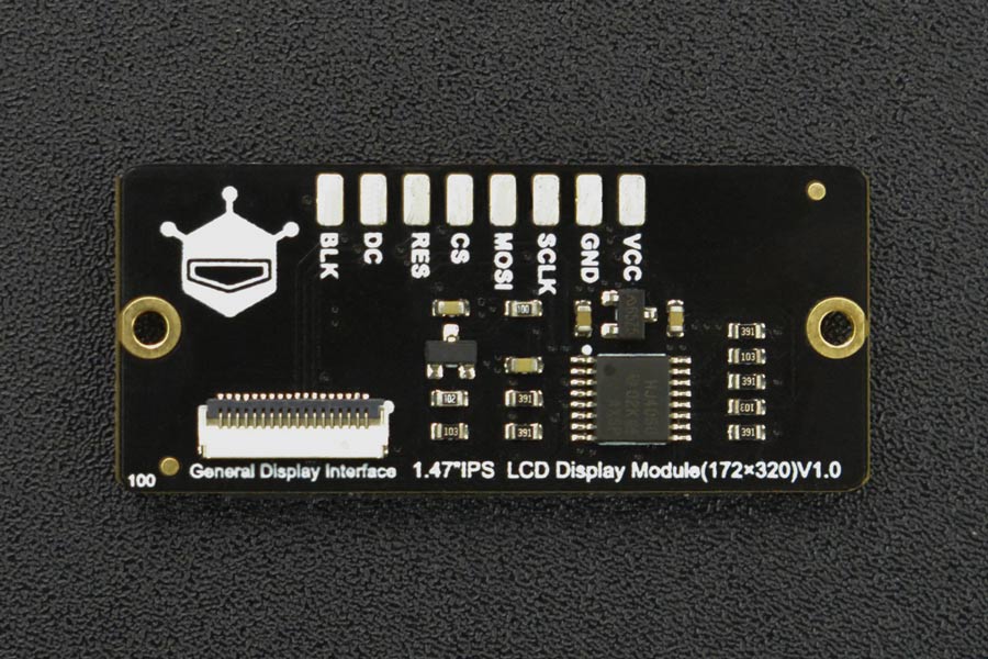 1.47"; 172×320 IPS LCD Display Module