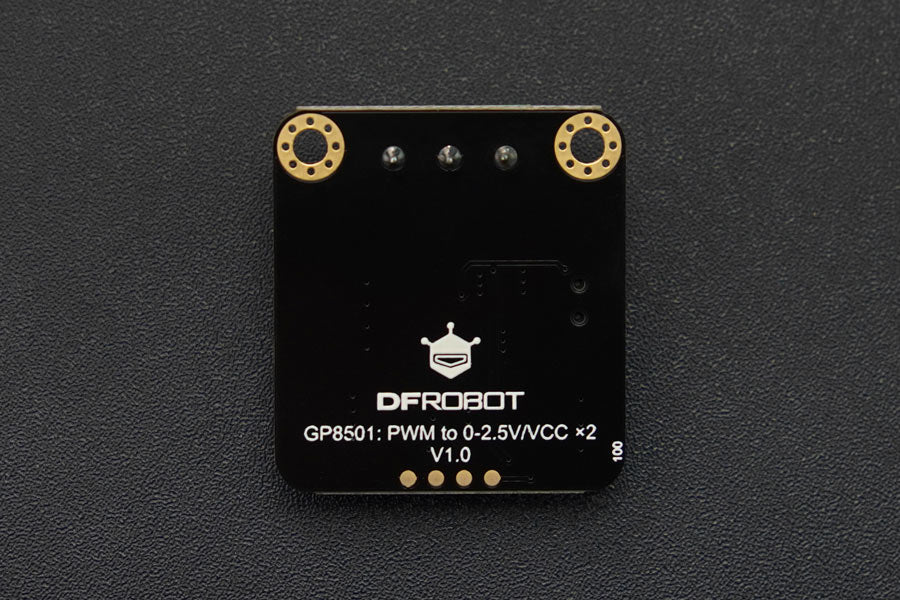 Gravity: GP8501 2-Channel PWM to 0-2.5V/VCC DAC Module