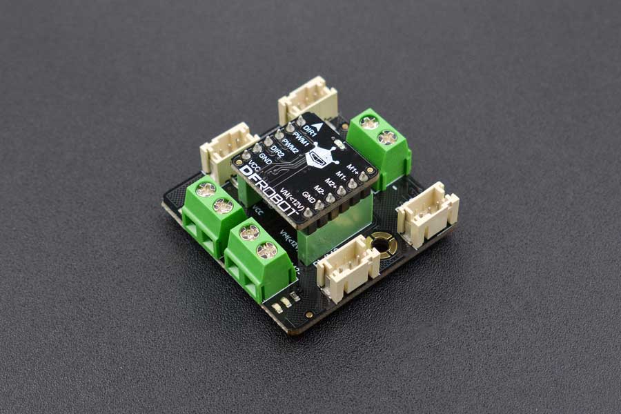 Gravity: 2x1.2A DC Motor Driver with Gravity Connector (TB6612FNG)