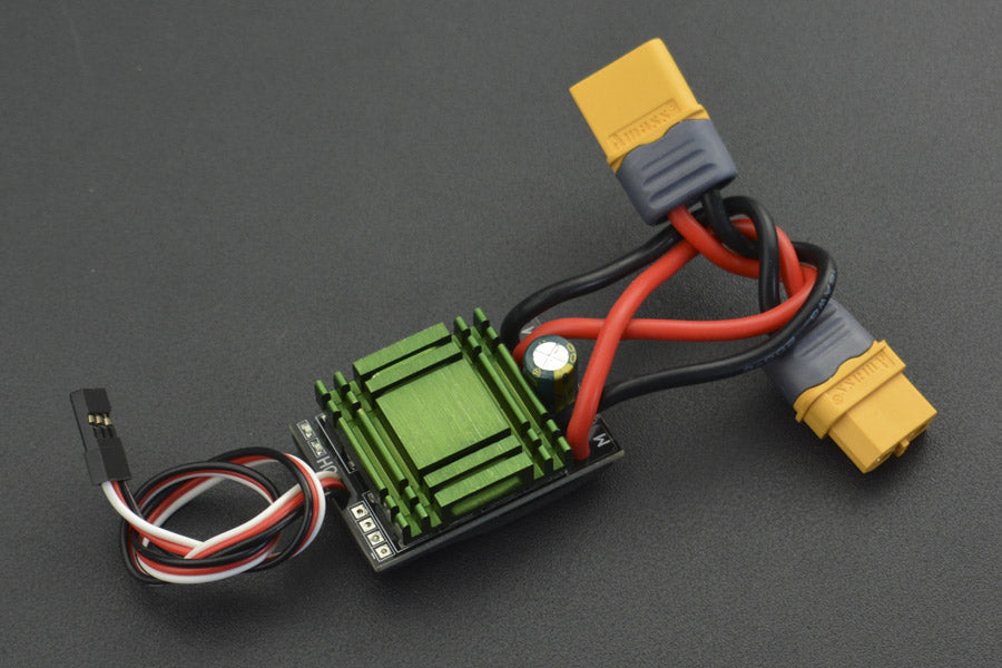 20A Bidirectional Brushed ESC Speed ​​Controller without Brake (XT60 Connector)