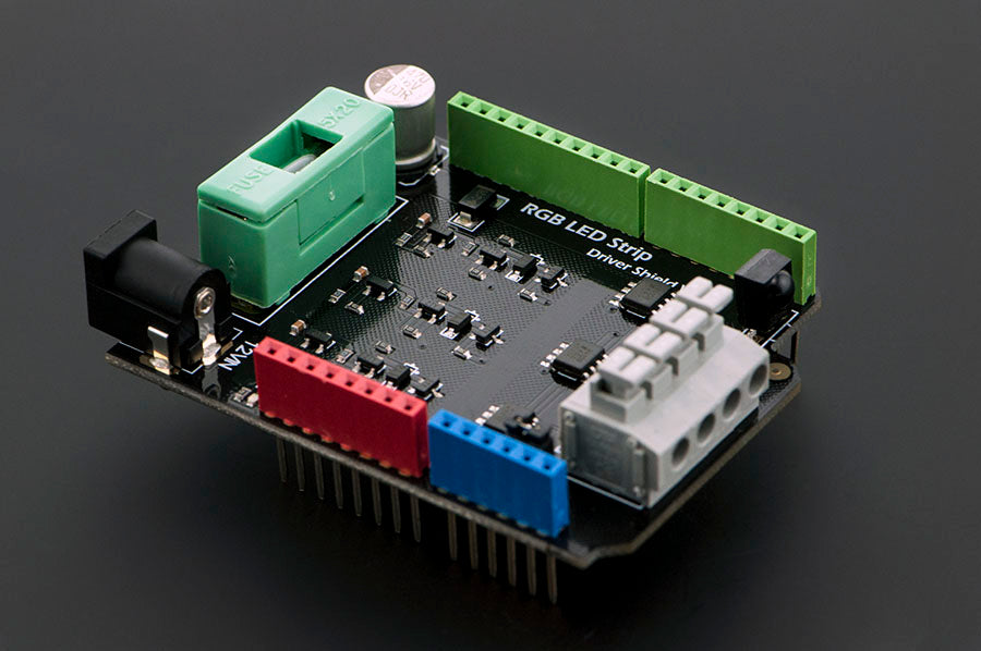 RGB LED Strip Driver Shield v1.0 — Robot Italy