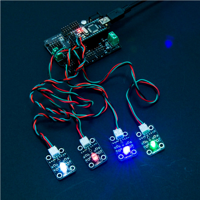 Gravity: Digital Green LED Light Module