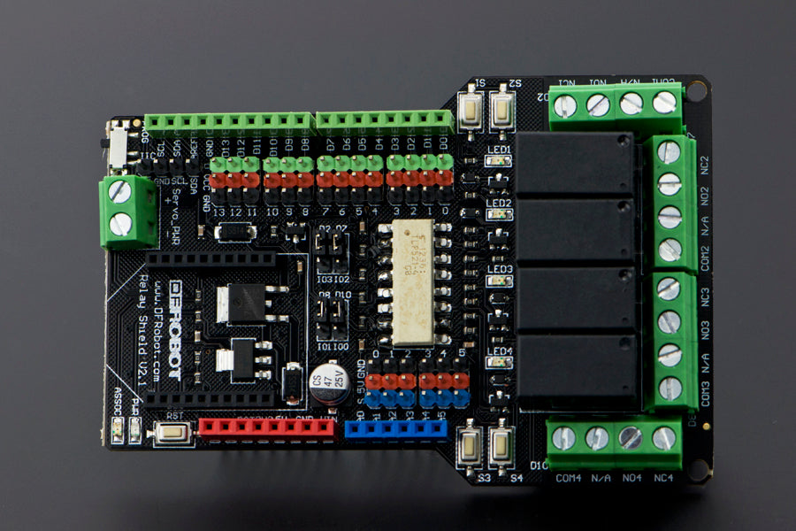 4 Channel Relay Shield for Arduino UNO