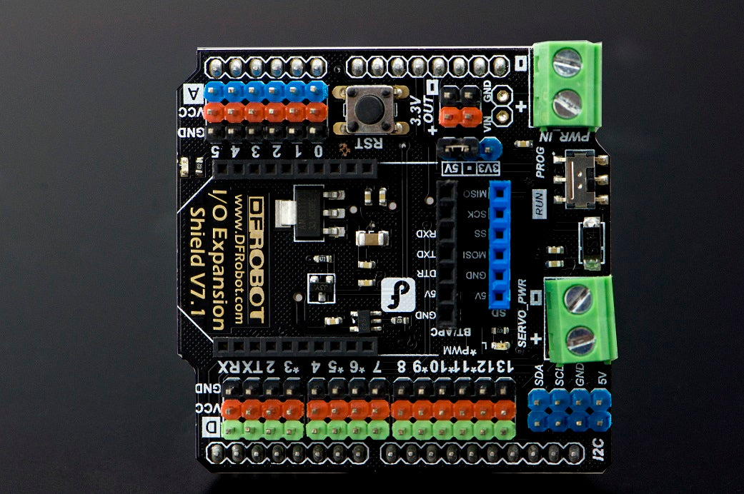 Gravity: IO Expansion Shield for Arduino V7.1