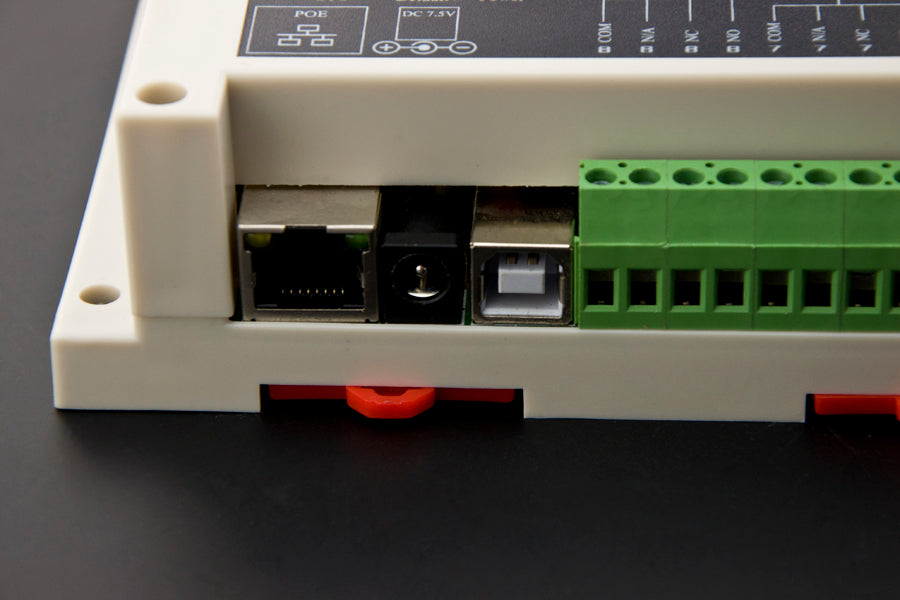 8 Channel Ethernet Relay Controller (Support PoE and USB)